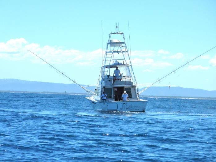 Small Boat Trolling Setup, Trolling for Tuna