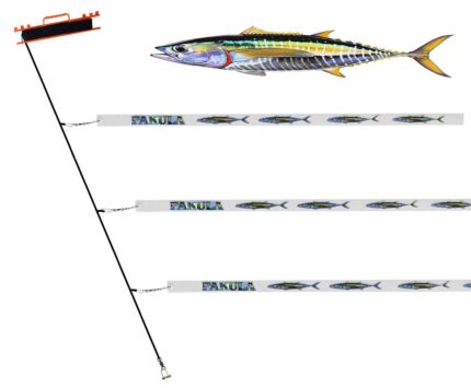 Tow Rope with 3 Yellowfin Strips