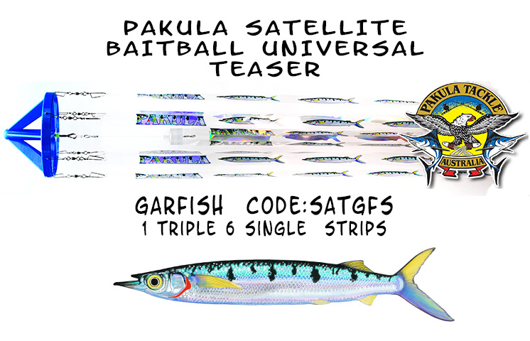 Satellite Garfish Singles Satellite Universal Teaser - Garfish (Ballyhoo) 1 Triple 6 Single Strips - Image 1