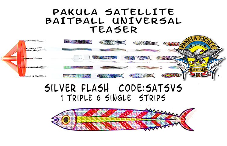 Satellite Silver Singles Satellite Universal Teaser - Silver Flash 1 Triple 6 Single Strips - Image 1