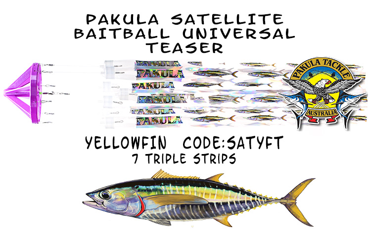 Satellite Yellowfin Triple Satellite Universal Teaser - Yellowfin 7 Triple Strips - Image 1