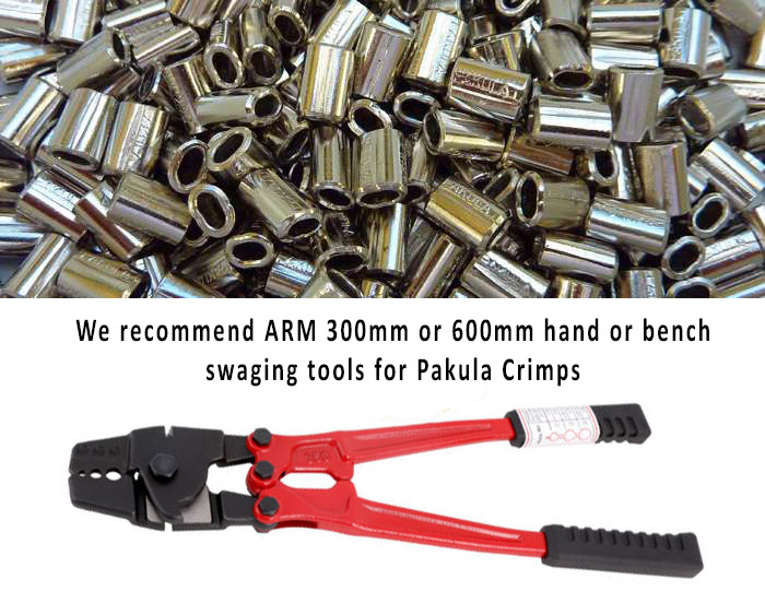 Crimp Heavy Duty 2mm (20 per pack)