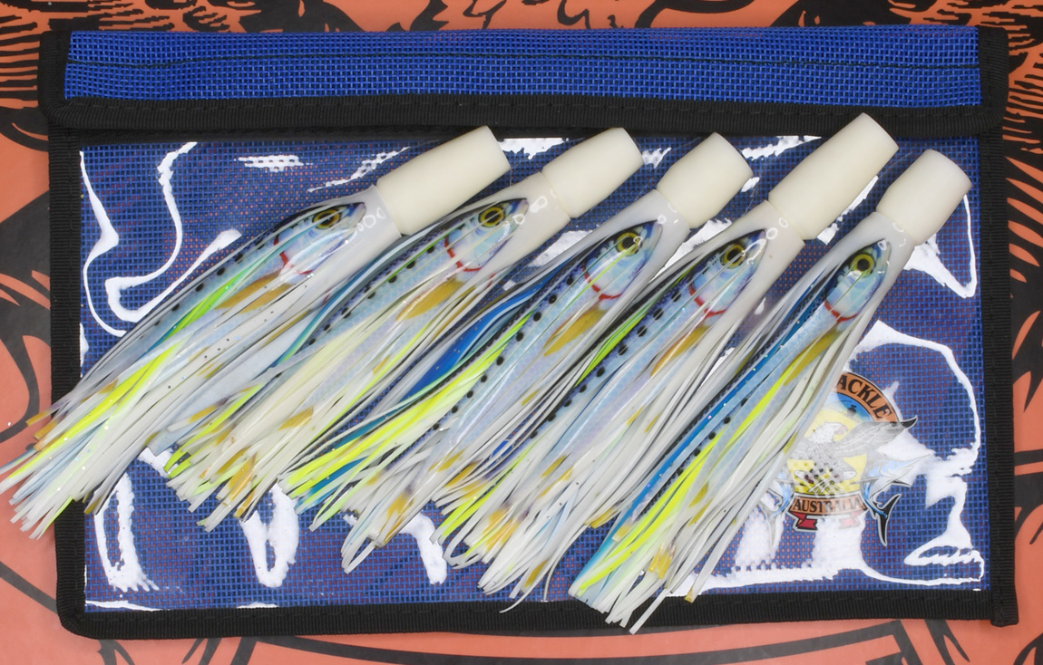 PAK 15 - Pilchard (Sardine) - 3D Print - Ultra Light Tackle Rat Pack 6kg to 10kg - 12lb to 20lb Line Class All Boats