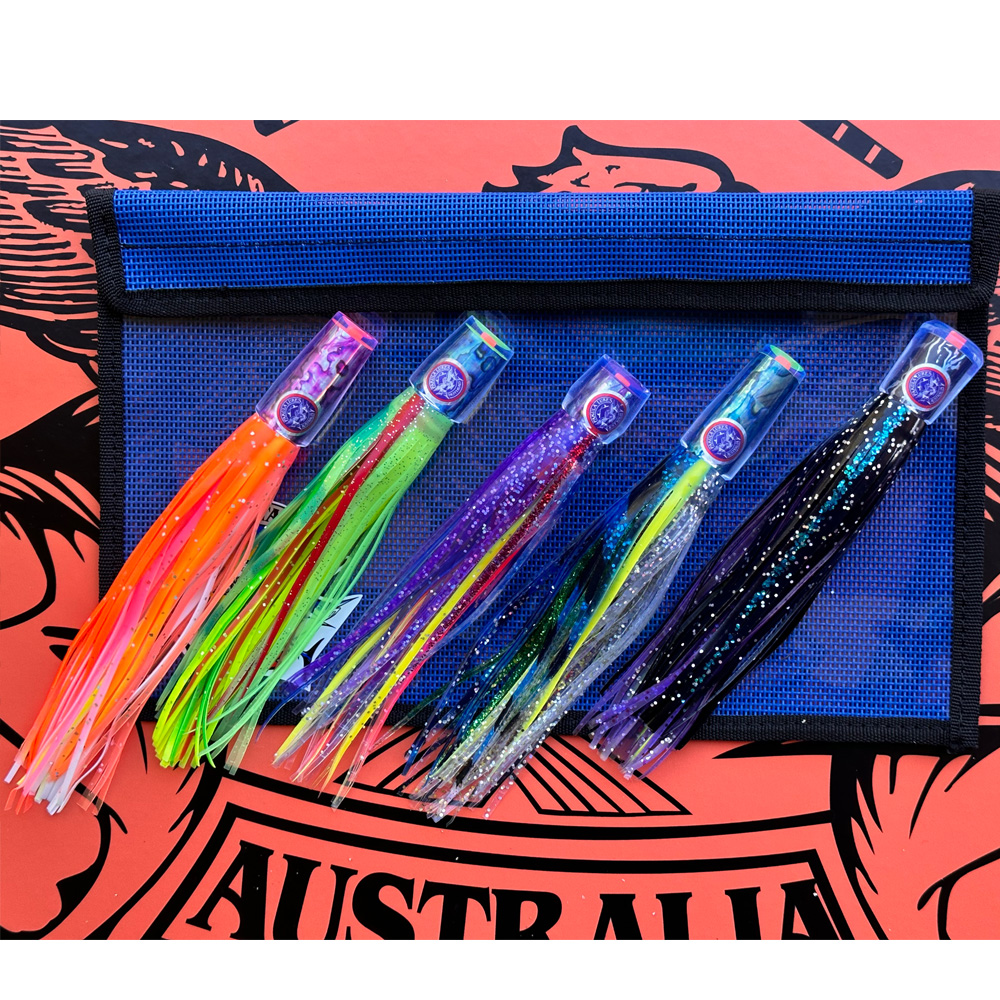 PAK 15 - Paua Heads - Ultra Light  Tackle Rat Pack 6kg to 10kg - 12lb to 20lb Line Class All Boats