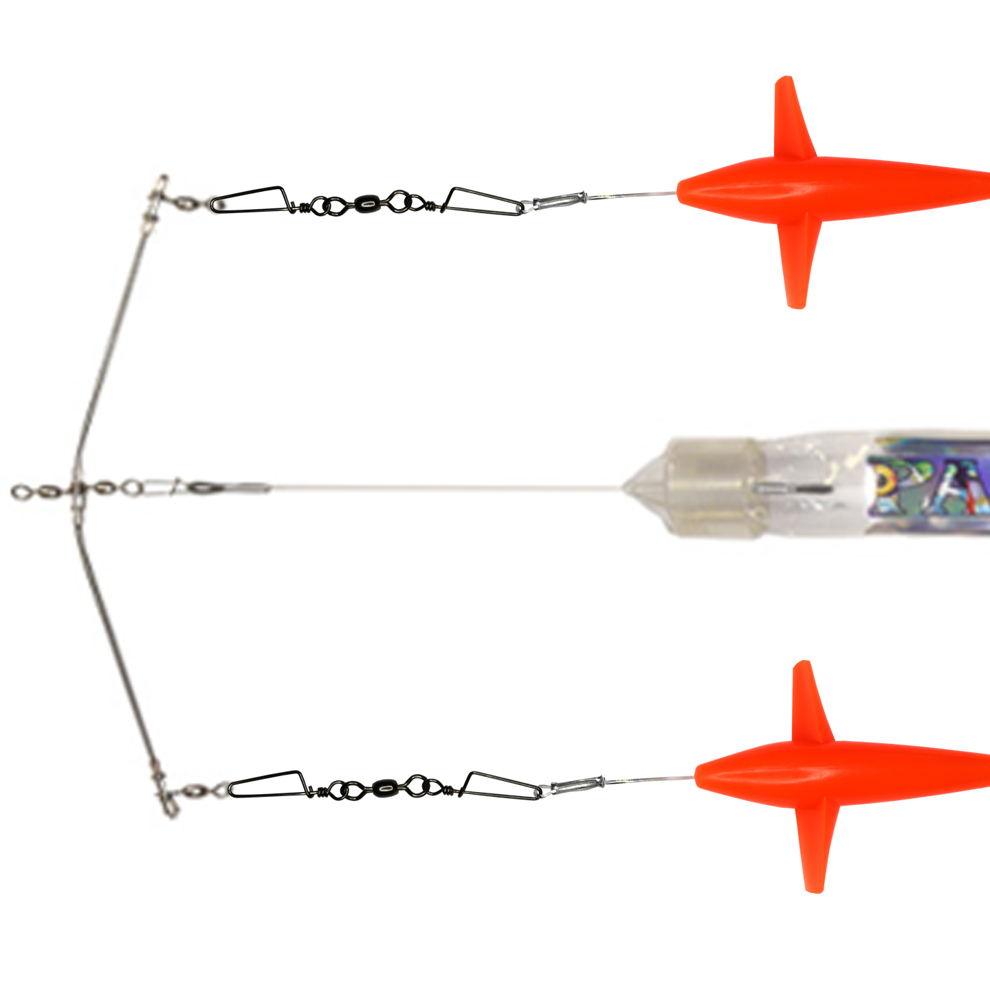 Garfish Spreader Bar 12"  3 Triple Strips