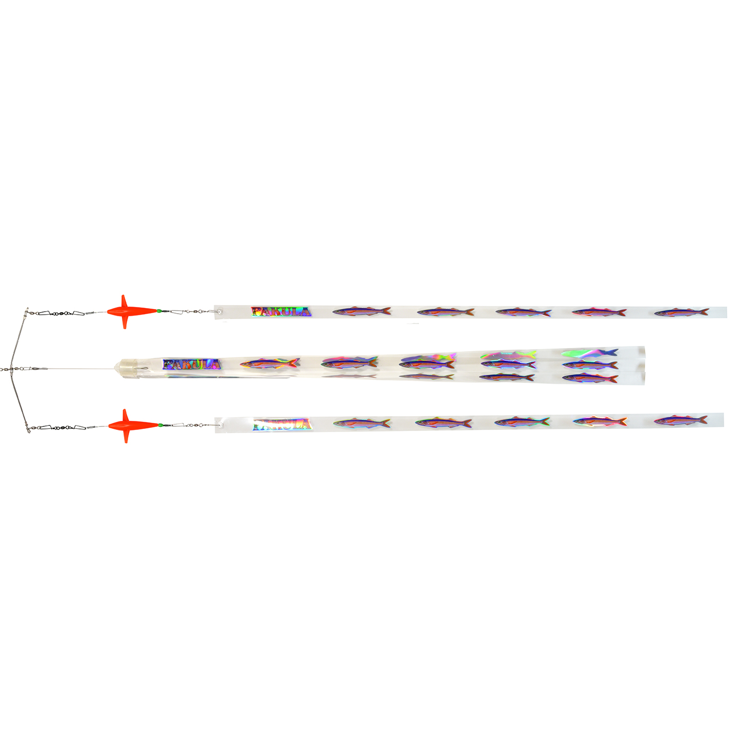 Redbait Spreader Bar 12" 1 Triple 2 Single Strips