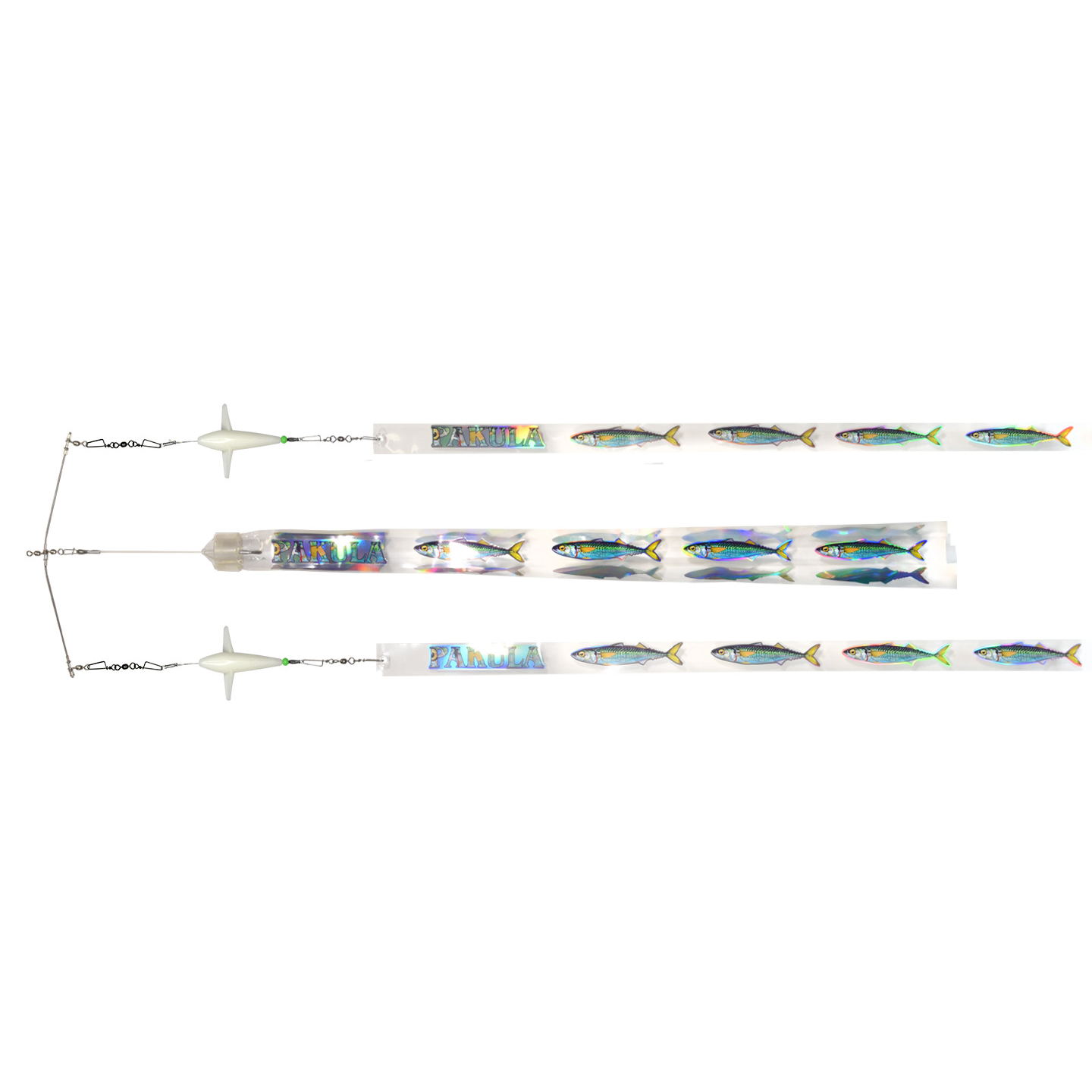 Slimy Spreader Bar 12" 1 Triple 2 Single Strips
