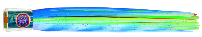 Paua Mossie Magnet Green Lumo
