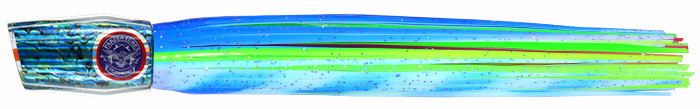 Paua Changa 40 Magnet Green Lumo
