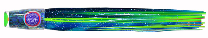 Paua Zipper Dark Angel Lumo