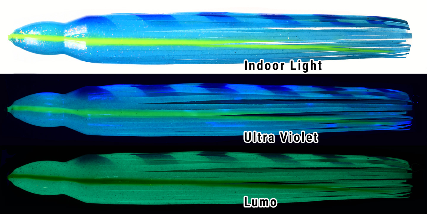 Size 15 Lumo Illusion Topskirt Blue (Lumo Green)