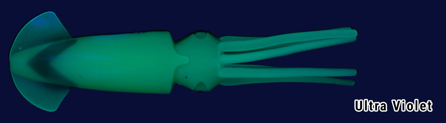 No Brainer 7" Lumo Green Squid