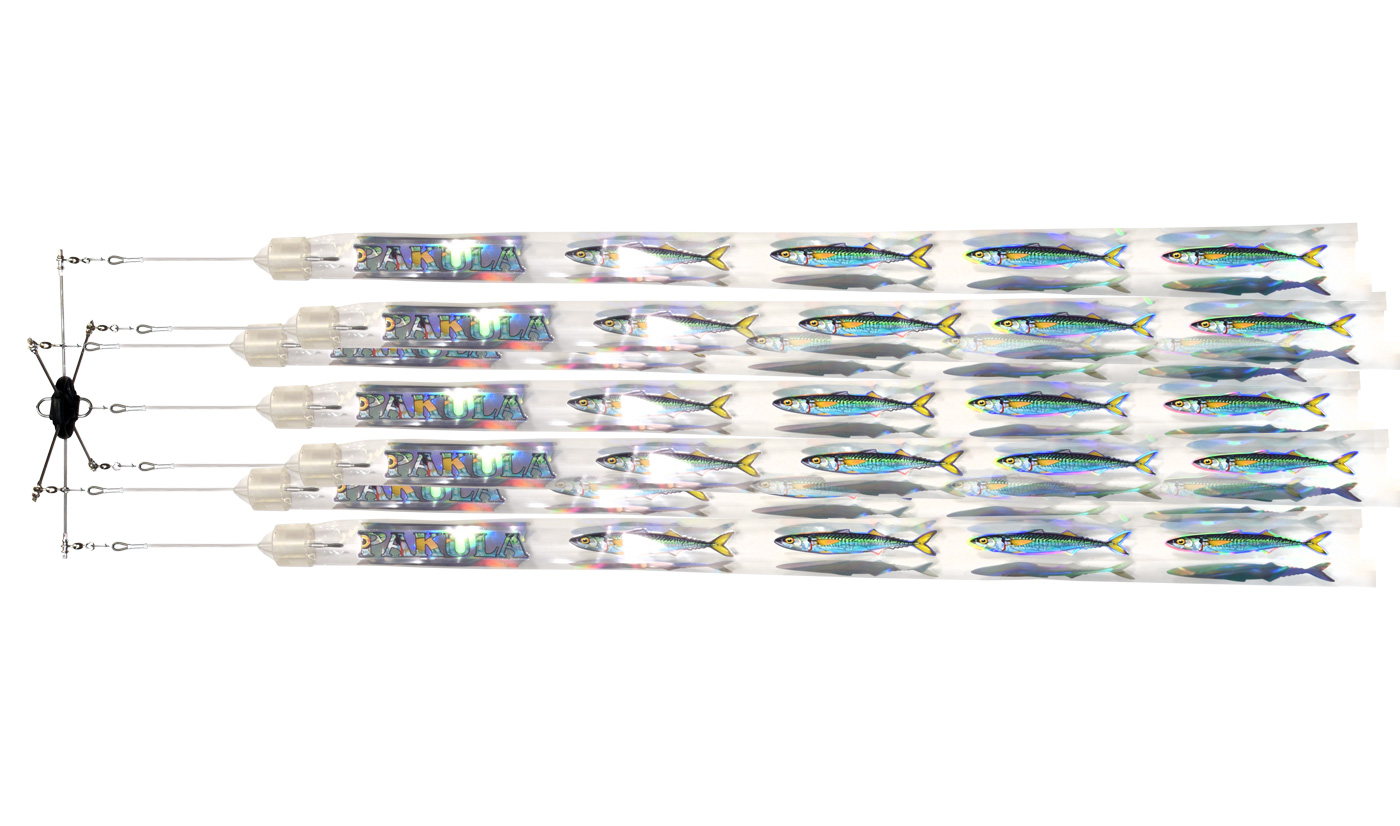 Slimy 12" Stainless 7 Drop Bar with 7 Triple Strips