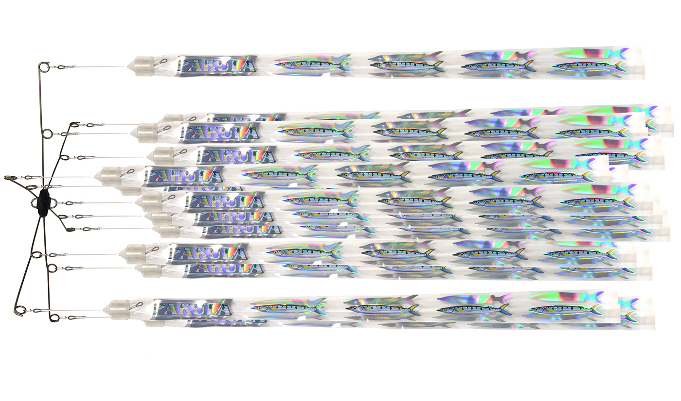 Garfish 24" Stainless 13 Drop Bar with 13 Triple Strips