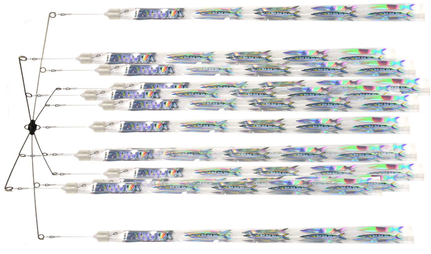 Garfish 36" Stainless 13 Drop Bar with 13 Triple Strips
