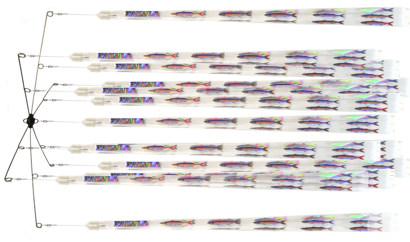 Redbait 36" Stainless 13 Drop Bar with 13 Triple Strips
