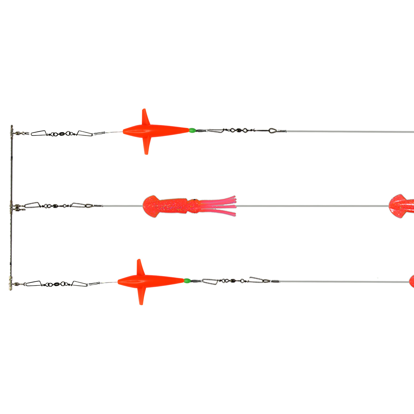 Brad J Spreader Bar 12" 3 Drop 7 Squid