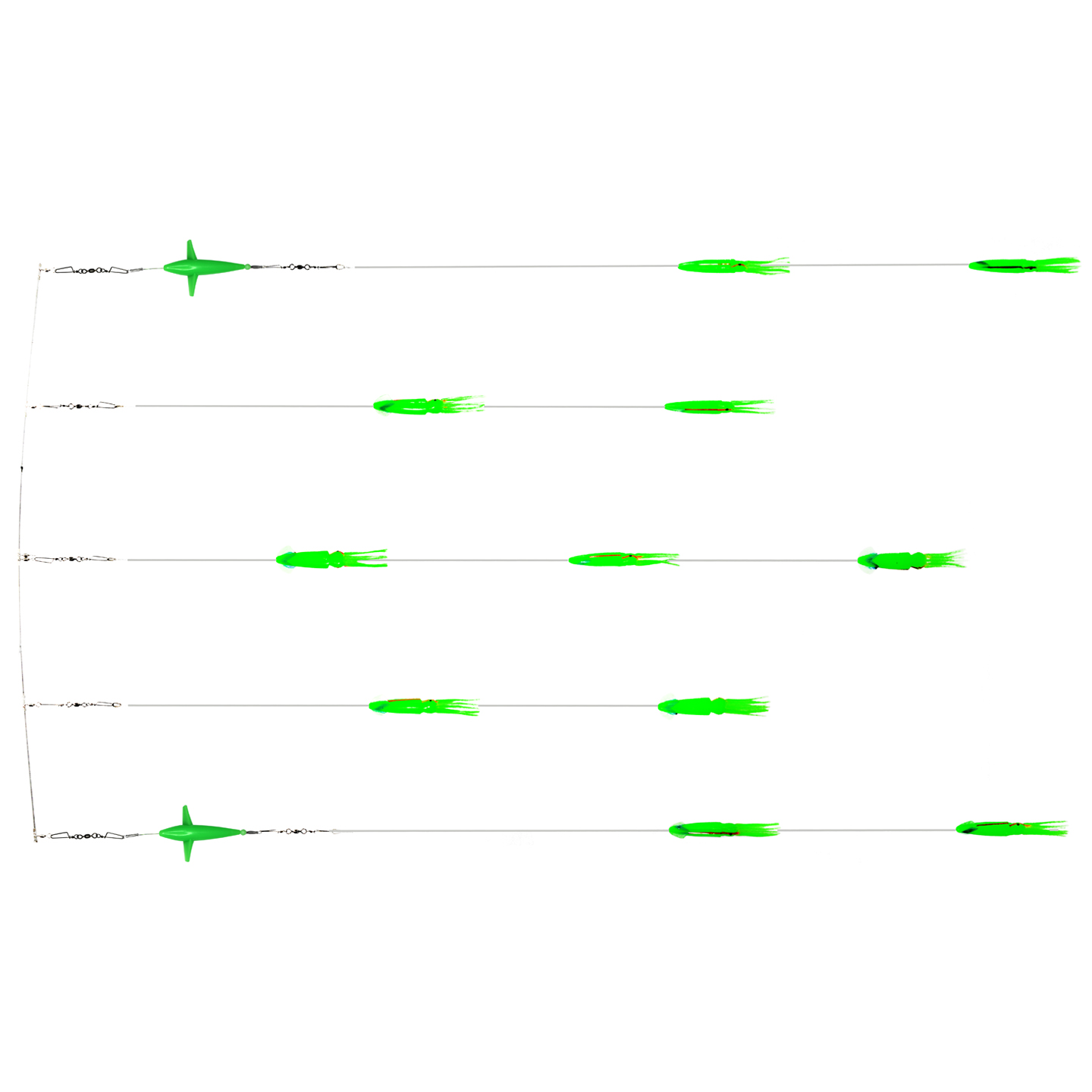 Lumo Spreader Bar 36" 5 Drop 11 Squid