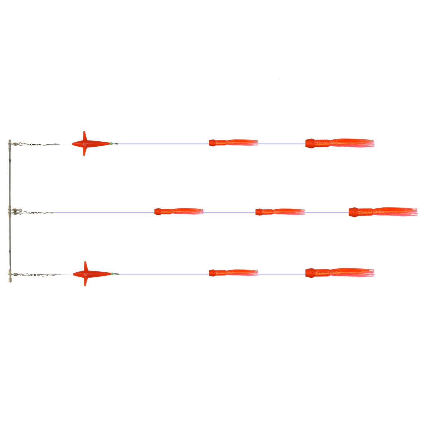 12" Brad J DaisySquid Spreader Bar - With Options