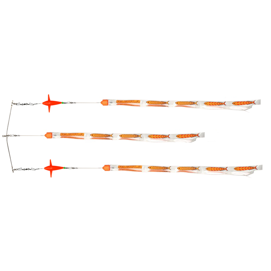 Brad J Flash Spreader Bar 12"  3 Triple Strips
